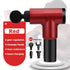 House Of Dasein Muscle Gun Cordless Rechargeable Deep Tissue Body With 4 Massage Head Aftercare - Red