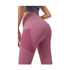 Hod Health & Home High Waist Tummy Control Yoga Leggings With Pocket For Women - Bean Paste Pink - 2Xl