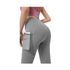 Hod Health & Home High Waist Tummy Control Yoga Leggings With Pocket For Women - Sea Rock Grey - Xl