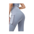 Hod Health & Home High Waist Tummy Control Yoga Leggings With Pocket For Women - Grey Lake Blue - S