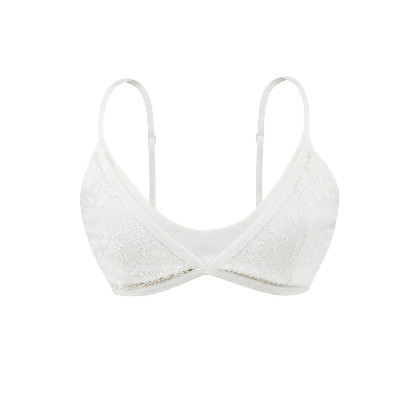 House Of Dasein Lace Back Thin Design For Women - White - M