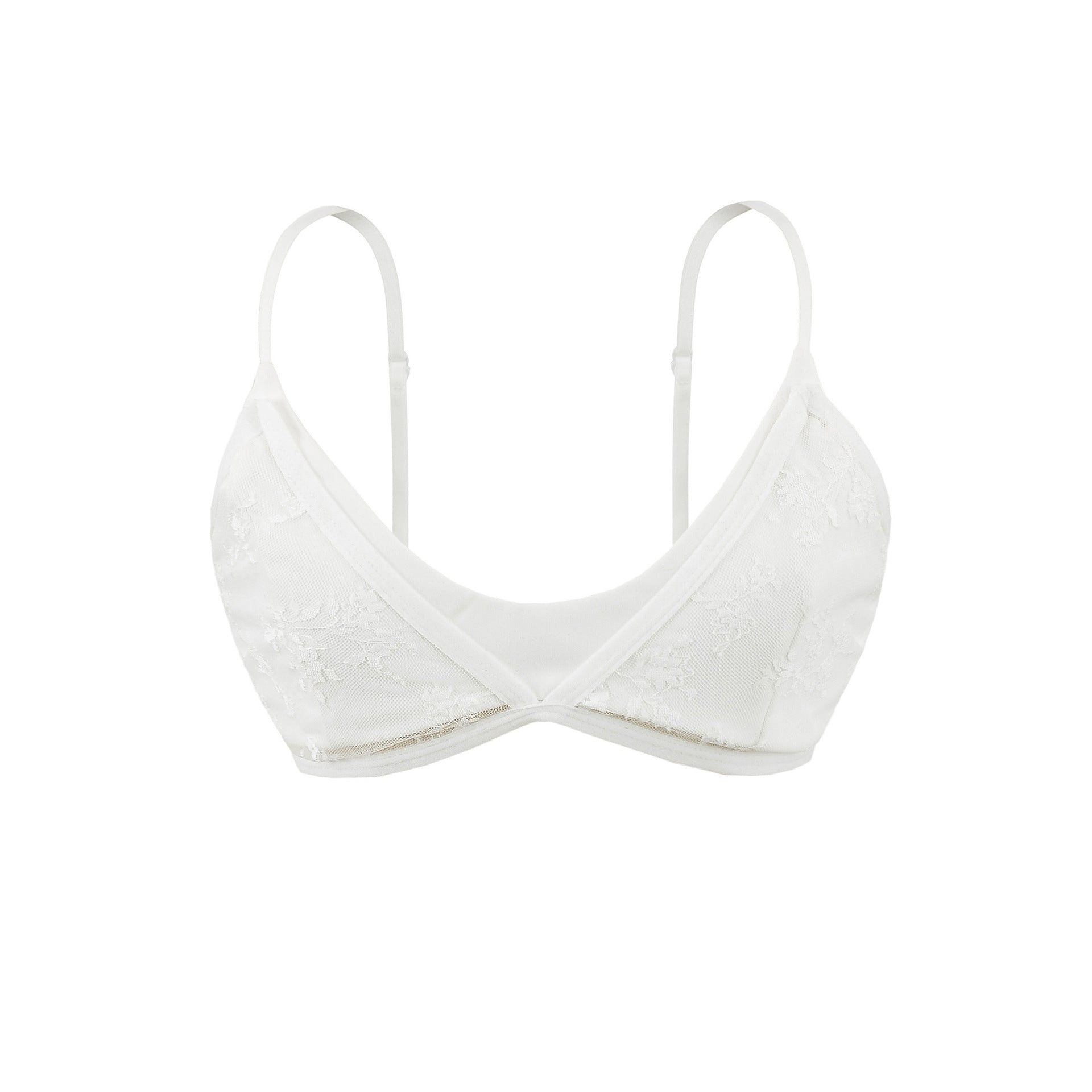 House Of Dasein Lace Back Thin Design For Women - White - M