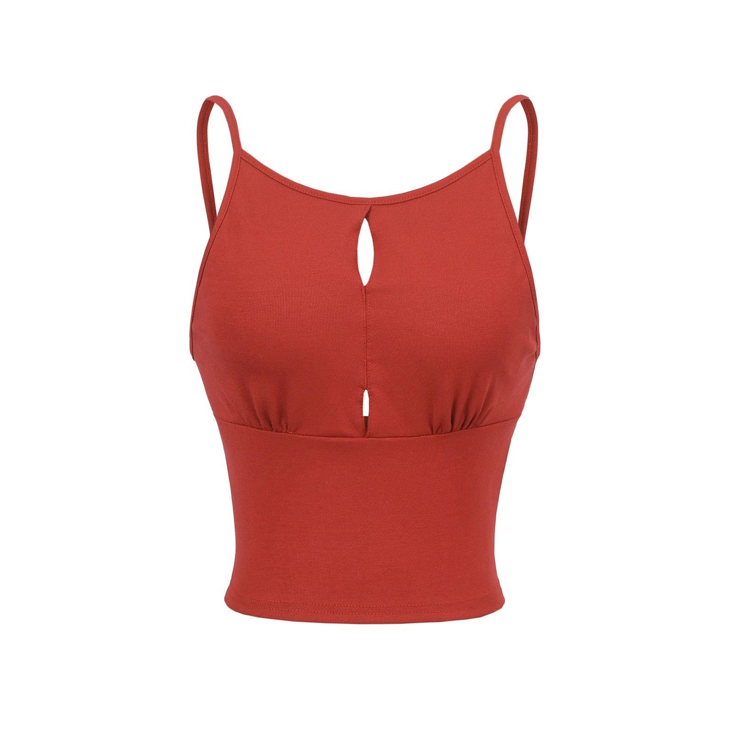 House Of Dasein Hollow Vest Lingerie For Women - Red - L