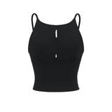House Of Dasein Hollow Vest Lingerie For Women - Black - S