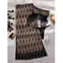 House Of Dasein Lace Embroidery Sexy Tie Strapless Floor Length Long Skirt Three Piece Set For Women - Black - M