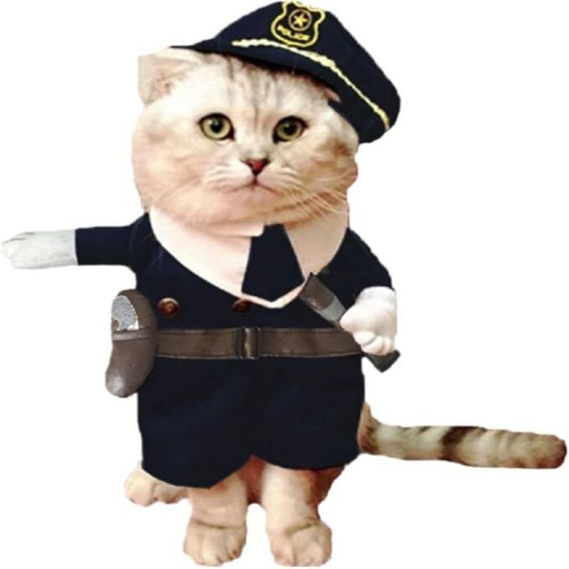 Pet Cosplay Outfit Funny Dog & Cat Costume For Parties And Holidays (Medium)