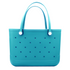 Waterproof Hexagon Mesh Beach Bag - Large Capacity Travel Storage Tote for Swimwear Towel Sunglasses - Lake Blue Large 48x34x24cm