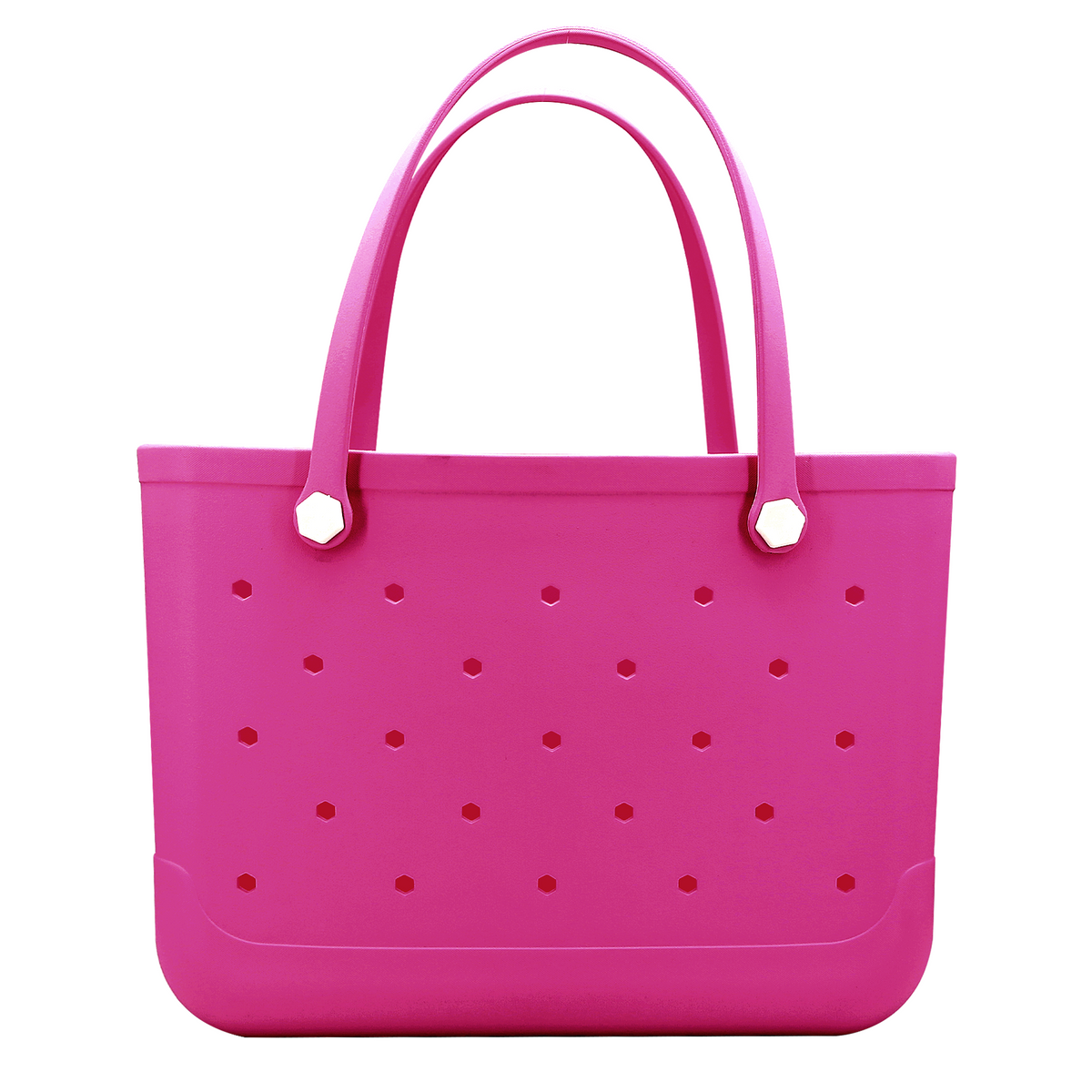 Waterproof Hexagon Mesh Beach Bag - Large Capacity Travel Storage Tote for Swimwear Towel Sunglasses - Rose Red Large 48x34x24cm