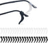 20Pairs Glasses Anti-slip Silicone Ear Clip, Glasses Holder With Storage Box, Safety Eyewear Retainers, Eyeglass Ear Grips for for Sports Glass Sunglasses Reading (10 Black 10 white)