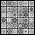 36 Pack Mandala Stencils (3.6x3.6 Inch) Dotting Painting Template Stencil Set for Perfect DIY Art Projects Wood Wall Floor Fabric Furniture Tile Christmas Gift (Reusable) 