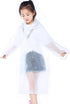 Thicker Reusable Raincoat Rain Poncho Jacket Slicker for Children Boy Girl Kids 