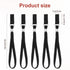 5PCS Walking Cane Wrist Strap Replacement, Black Adjustable Wrist Strap Lanyard Elastic Loop Universal Walking Cane Handle Crutch Straps Accessories for Foldable Sticks Standing Canes Seniors Crutches