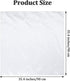 Xindojuz White Head Scarf for Women Girls, Silk Satin Neck Scarf for Hair Women&