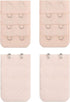 Bra Extender 2 Hook Bra Back Clips Bra Strap Extender Bra Clasp (4pcs)