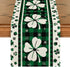 Green Clover Buffalo Plaid Shamrocks St.Patrick&