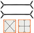 Bed Sheet Holder Straps, 2Pcs Elastic Adjustable Bed Sheet Grippers,Fitted Sheet Holder Keep Sheets in Place, Enhance Sleep Experience, Black