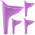 Female Urinal, 4PCS Portable Urination Device Pee Funnel for Travel Camping Hiking, Outdoor Activities, Camping, As a Gift for Women&