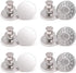 12 Sets Button Pins for Jeans, No Sew Jean Buttons Replacement,Removable Adjustable Instant Extender or Reduce Any Pants Waist (Silver)