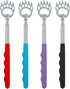 4 Pack Extendable Back Scratcher Easter Basket Stuffers Portable Telescoping Metal Claw Back Scratchers Retractable Backscratcher Gifts for Men Women Mom Dad Adults Teens