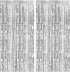 2 Pack Foil Curtain Backdrop Silver Metallic Tinsel Foil Fringe Curtains Photo Booth Props for Birthday Wedding Engagement Baby Shower Bachelorette Christmas Holiday Celebration Party Decorations