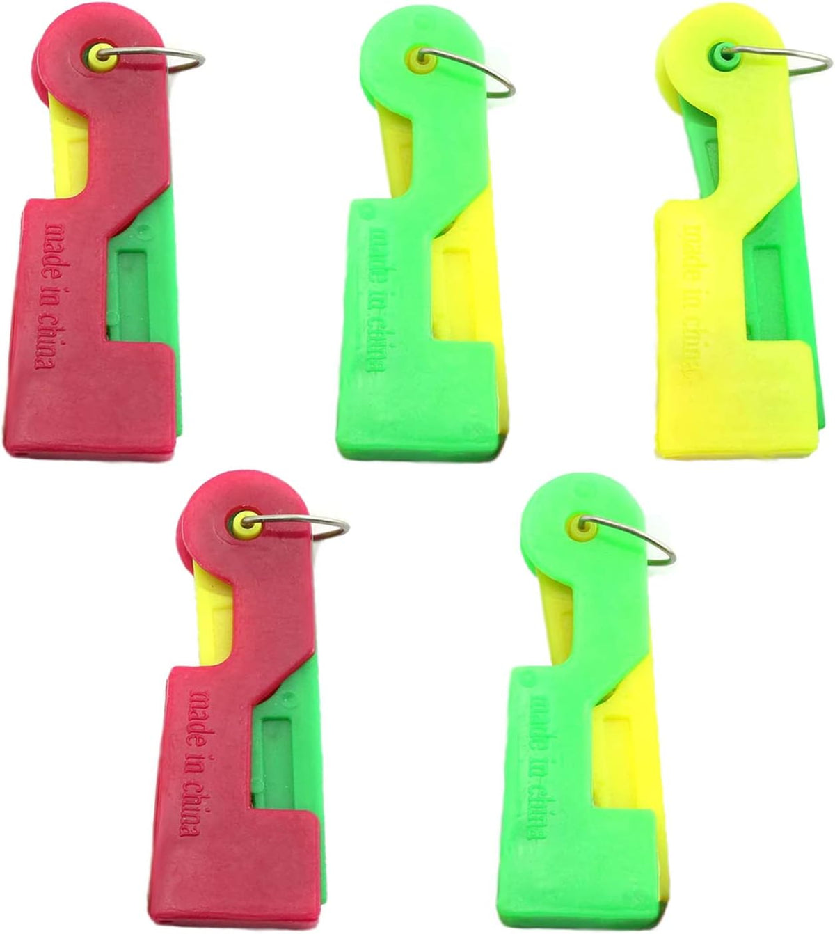 Automatic Needle Threader 5 Pcs Sewing Needle Threaders Automatic Threading Device for Sewing Embroidery Cross Stitch Craft Stitching Knitting Quilting