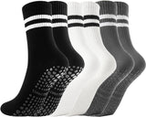 Non Slip Yoga Grip Pilates Socks for Women&Men Anti Slipper Grippy Socks for Ballet, Hospital, Dance, Trampoline