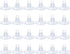 Aquarium Suction Cups, for Fish Tank Airline Tubing, with Clips 3/16" air Hose Holder, 24pcs (Clear)