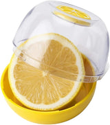 Fresh Flip Pod Lemon Storage Container, Keeps Leftover Half Flavorful and Firm in Fridge, Reusable Kitchen Gadget, BPA Free, Dishwasher Safe