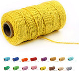 Yellow cotton baker's twine spool