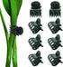 Plant Clips 100Pcs Orchid Clips Orchid Support Clips Vine Clips Plant Clips for Support Flower Orchid Vine (100PCS)