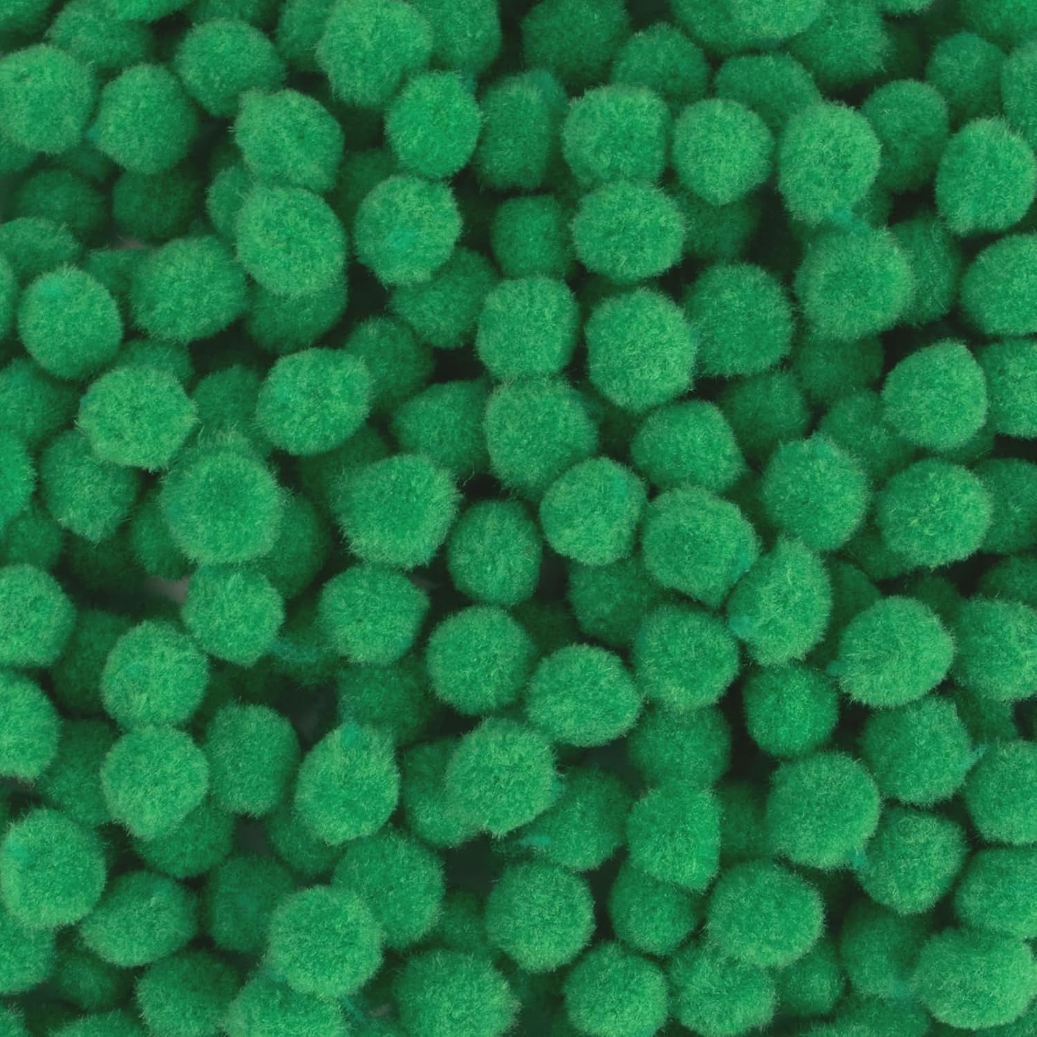 Green Pom Poms for Crafts Bulk – 800pcs Mini 1/2 Inch Soft Pom Pom Balls for DIY Art Projects, Creative Workshops, Party Decorations, Scrapbooking & Holiday Decor