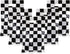 30Pcs Race Car Party Favors Bag Goodie bags Racing in Speed Party Decorations Soccer Theme Black and White Checkered Candy Bags with Handles for Kids Race Car Birthday Party Supplies