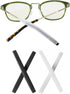 Eyeglass End Tips Silicone Eye Glasses Temple Tips Anti-Slip Elastic Glasses