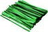400 Pcs Metallic Twist Ties 4-Inch, Foil Twist Ties for Bread Bags, Candy Bags, Gift Bags, Snack Bags, and Party Favor Wrapping (Green)
