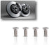4-Pack Screw for Rotor Brake Disc Retaining, Retaining Hardware Bolts Screw Kit for Honda, Acura and Kia Models, Stainless Steel Brake Disc Rotor for Front and Rear
