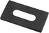 Car Sun Visor Tissue Holder, Leather Tissue Dispenser for Car, Rectangle Car Napkin Holder, Hanging Tissue Clip Holder, Car Mask Holder, Sun Visor Accessory Universal for Most Vehicles (Black)