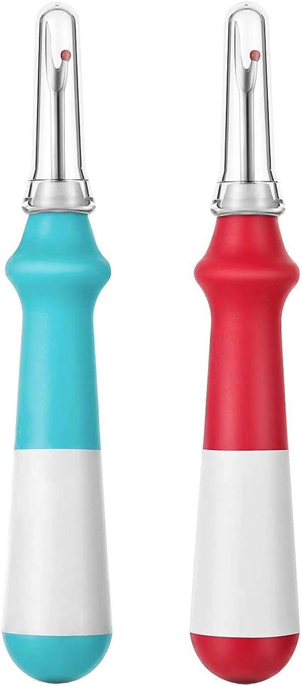 Seam Ripper 2pcs Thread Cutter Stitch Remover Large Thread Remover Stitch Eraser Tag Ripper for Clothes Crafting Embroidery