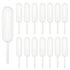 Cupcakes Pipettes, 100PCS 4ml Clear Plastic Transfer Liquid Dropper Pipettes, Suitable for Chocolate or Strawberries Cupcakes, Ice Cream, Mini Cakes, Waffles, Children&