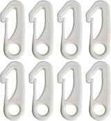 Profession Flag Pole Clip Snap Hooks Durable Nylon Flag Clips Flag Pole Accessory - Attach Flags Hooks to Halyard Rope and Buckle The Flag(Pack of 8)