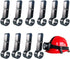 10 Helmet Clips for Hard Hat, Easily Mount Headlamp on Narrow-Edged Helmet