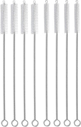 Straw Cleaner Brush Set, 8-Piece Long Cleaning Brush for Straws on Tumbler, Water Bottle, Sippy Cup, and Pipes, Tubes or Hummingbird Feeders