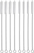 Straw Cleaner Brush Set, 8-Piece Long Cleaning Brush for Straws on Tumbler, Water Bottle, Sippy Cup, and Pipes, Tubes or Hummingbird Feeders