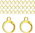 Leverback Earring Hooks 60pcs French Ear Wire Lever Back Earwire for Jewelry Making Crafting (Gold)