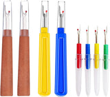 Seam Ripper 8pcs Thread Cutter Stitch Remover Small and Large Thread Remover Stitch Eraser Tag Ripper for Clothes Crafting Embroidery (3 Styles)