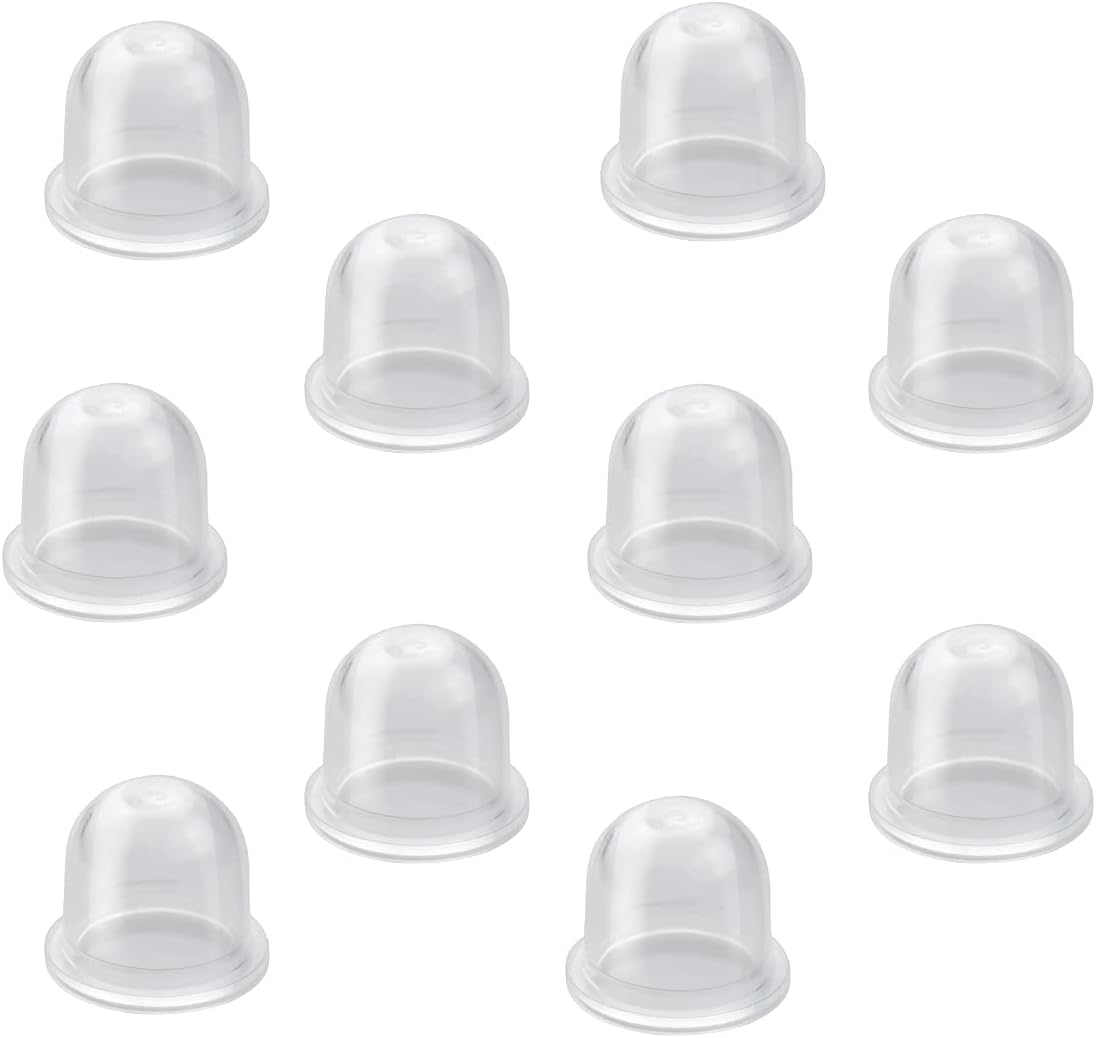 10 Pcs Carburetor Primer Bulb Replace Primer Bulb Bulbs Pump Compatible with SRM211 SRM230 SRM265 GT200 GT210 GT225 FS46 FS45 FS55 FS40 FS40C 0057003 0057004 0058001 String Trimmer