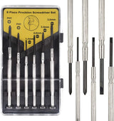 Eyeglass Screwdriver with Case Mini Kit Set Small Screwdriver for Eyeglasses Jewelry Watch Repair DIY (6pcs)
