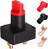 Battery Disconnect Switch, DC 12-48 V Battery Power Isolator Cut Off Master Switch Kit for Vehicles Motorcycles and More (100A, 1 Pack)