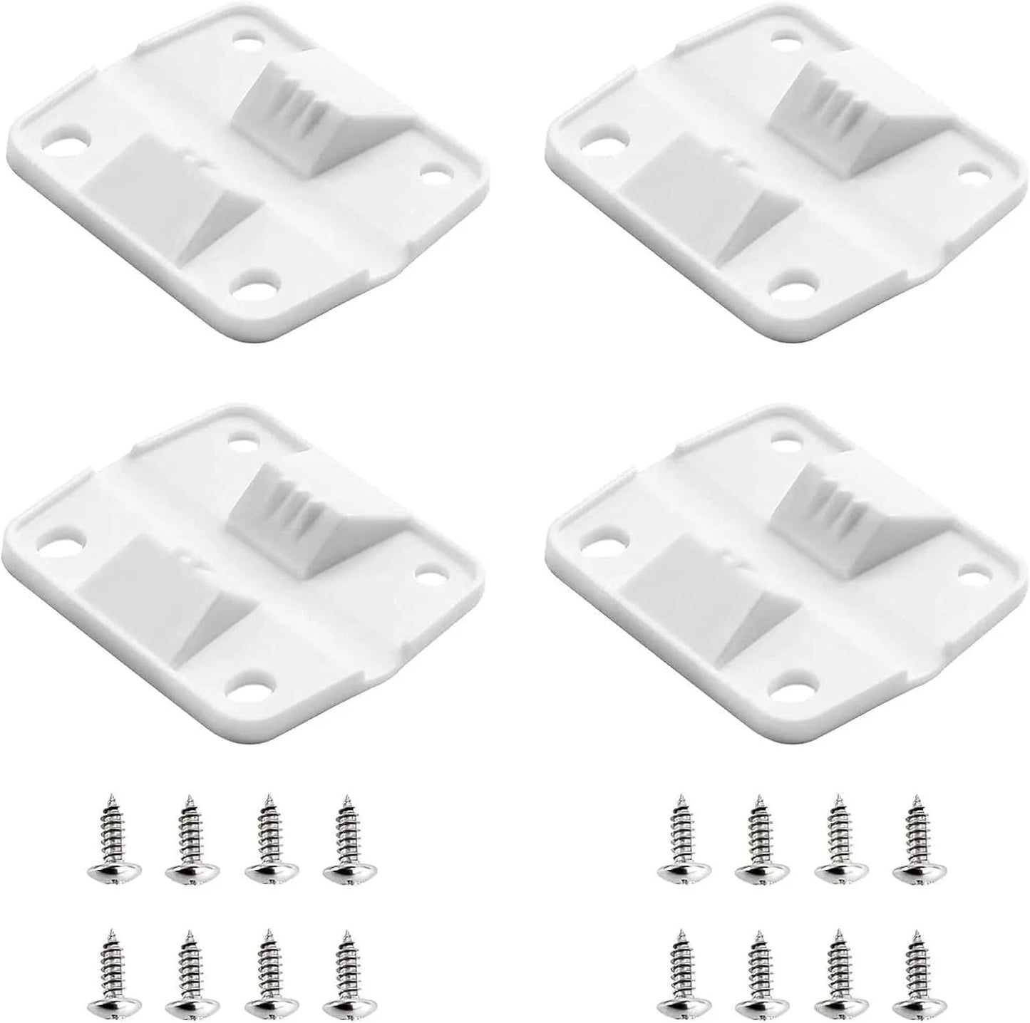 Cooler Plastic Hinges Replacement for Coleman Coolers - Replacement Hinges for Coleman Xtreme Coolers, Rubbermaid Parts Ice Chest- 4 Pack