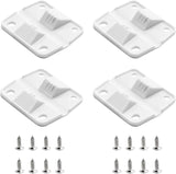 Cooler Plastic Hinges Replacement for Coleman Coolers - Replacement Hinges for Coleman Xtreme Coolers, Rubbermaid Parts Ice Chest- 4 Pack