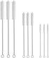 9-Piece Straw Cleaner Brush Kit - for Stanley Mug 40, 30, 20 oz, (3-Size) Extra Long Pipe Cleaners, Straw Cleaning Brush for Tumbler, Sippy Cup, Bottle and Tube